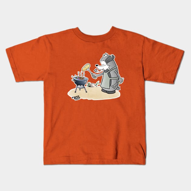 Grillmeister Kids T-Shirt by Super Marve